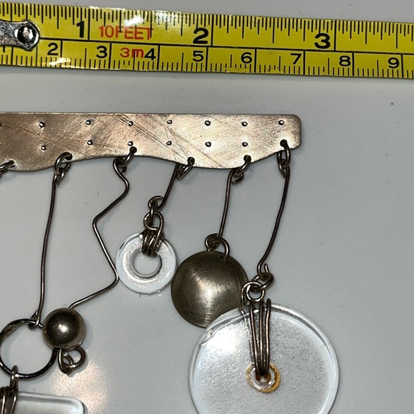 Beautiful silver and glass pin! - Picture 4 of 4